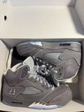 Dark Grey High Top Sneakers Men Retro Basketball Shoes