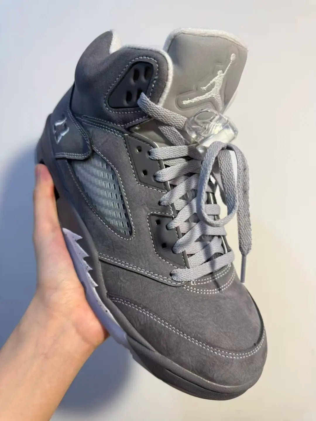 Dark Grey High Top Sneakers Men Retro Basketball Shoes