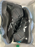 Black High Top Sneakers Men Retro Basketball Shoes