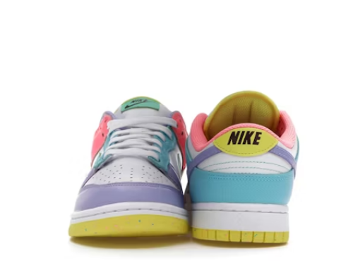 Multi Color Low Top Sneakers Men Retro Casual Skate Shoes