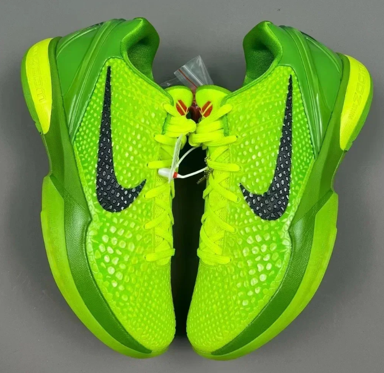 Green Knit Basketball Shoes Men Mid Top Sneakers
