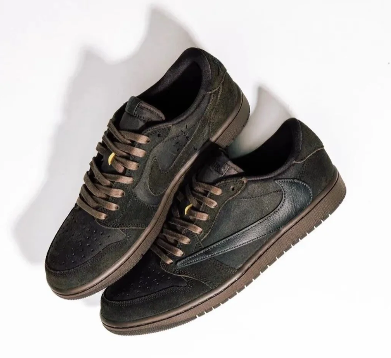 Brown Low Top Sneakers Men Retro Casual Skate Shoes