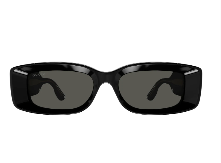 Black Square Sunglasses Men Retro Fashion