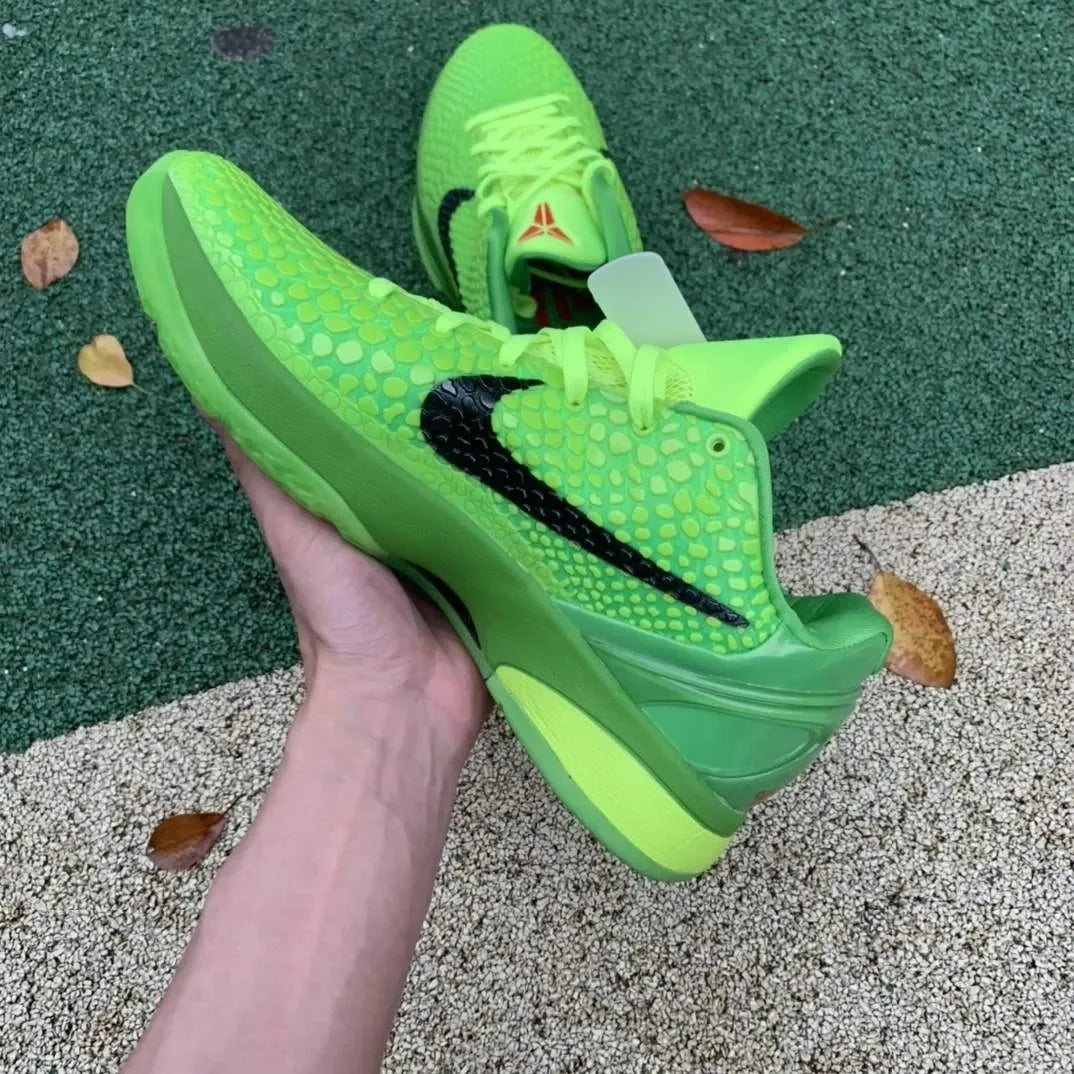 Green Knit Basketball Shoes Men Mid Top Sneakers