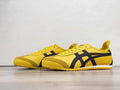 Yellow Black Low Top Sneakers Men Retro Casual Shoes