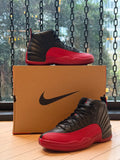 Black Red High Top Sneakers Men Retro Basketball Shoes