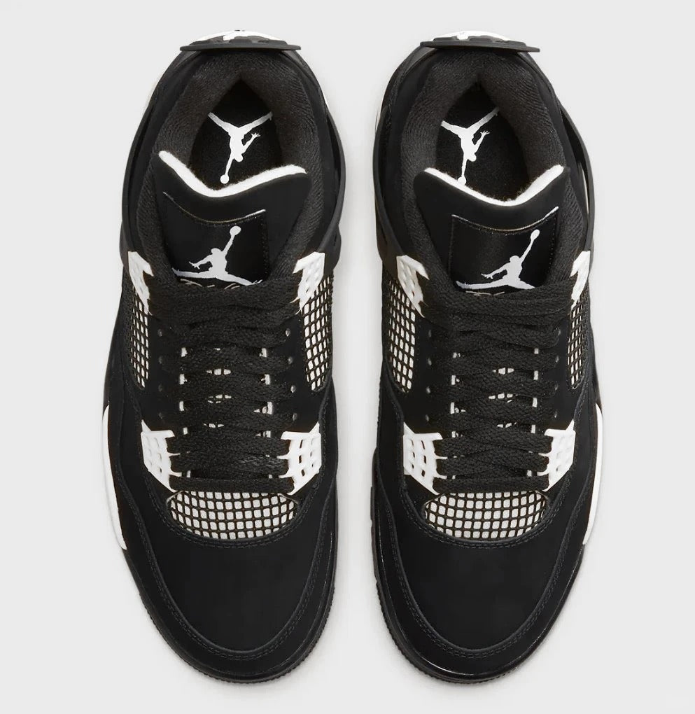 Black White High Top Sneakers Men Retro Basketball Shoes