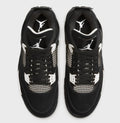 Black White High Top Sneakers Men Retro Basketball Shoes