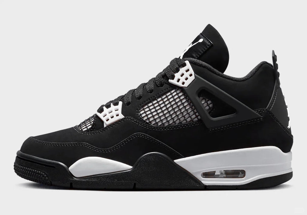 Black High Top Sneakers Men Retro Basketball Shoes