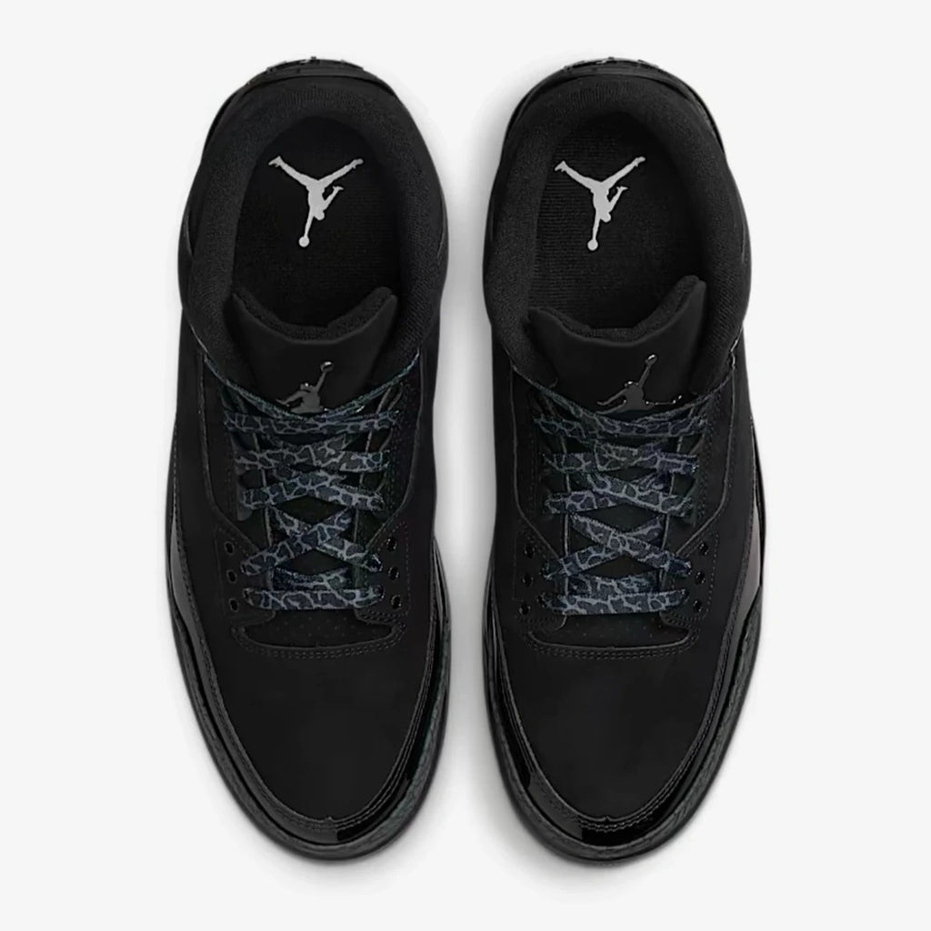 Black Mid Top Sneakers Men Retro Basketball Shoes