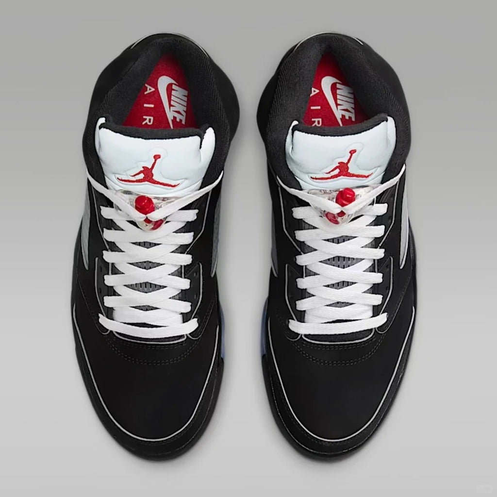 Black Grey High Top Sneakers Men Retro Basketball Shoes