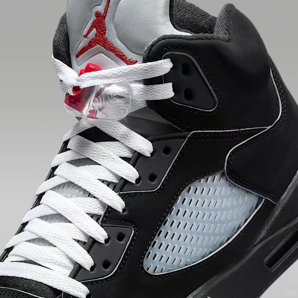 Black Grey High Top Sneakers Men Retro Basketball Shoes