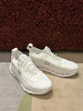 White Low Top Sneakers Men Retro Casual Running Shoes