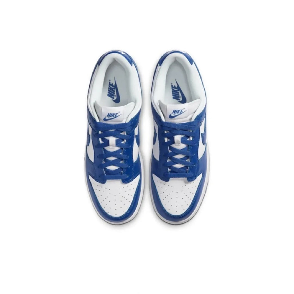 White Royal Blue Low Top Sneakers Men Retro Casual Skate Shoes