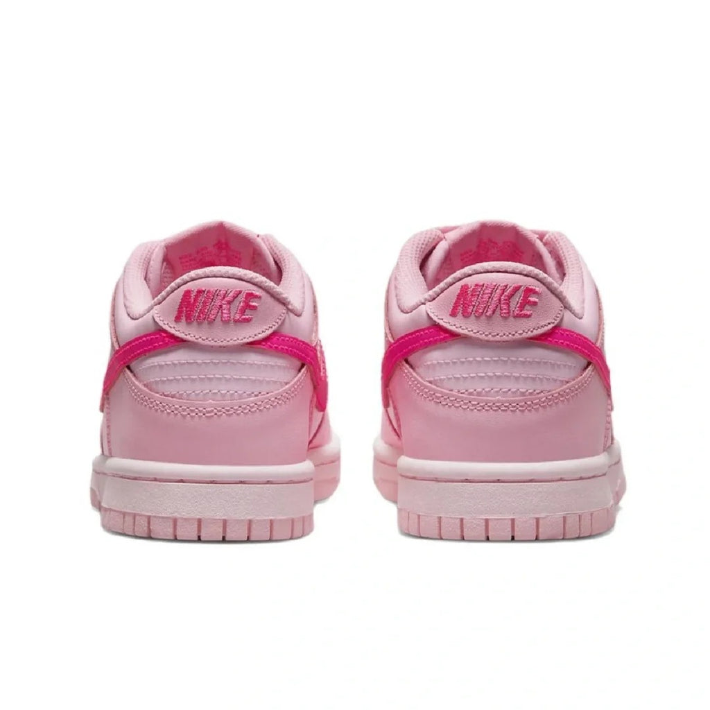 Pink Low Top Sneakers Men Retro Casual Skate Shoes