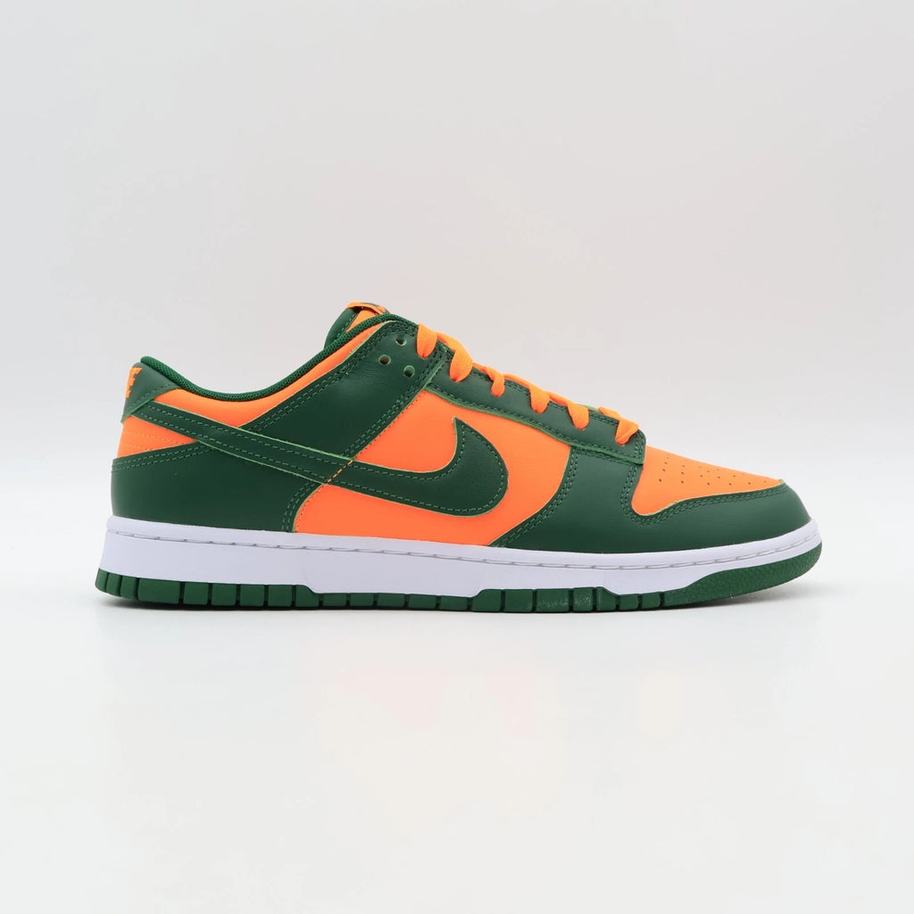 Green Orange Low Top Sneakers Men Retro Casual Skate Shoes